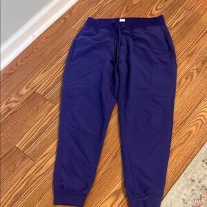 Purple scrubs - joggers